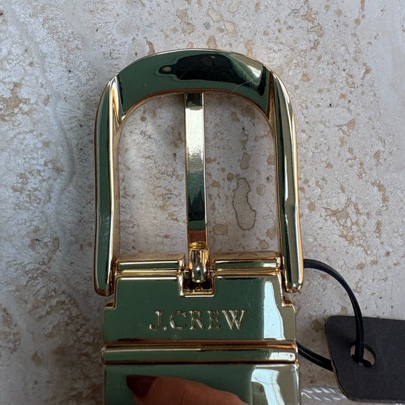 J Crew Reversable cork and gold belt - Picture 6 of 7